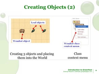 components of greenfoot source code editor -... Greenfoot Introduction (1) | PPT