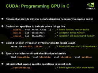 Introduction to GPU Programming | PPT | Free Download
