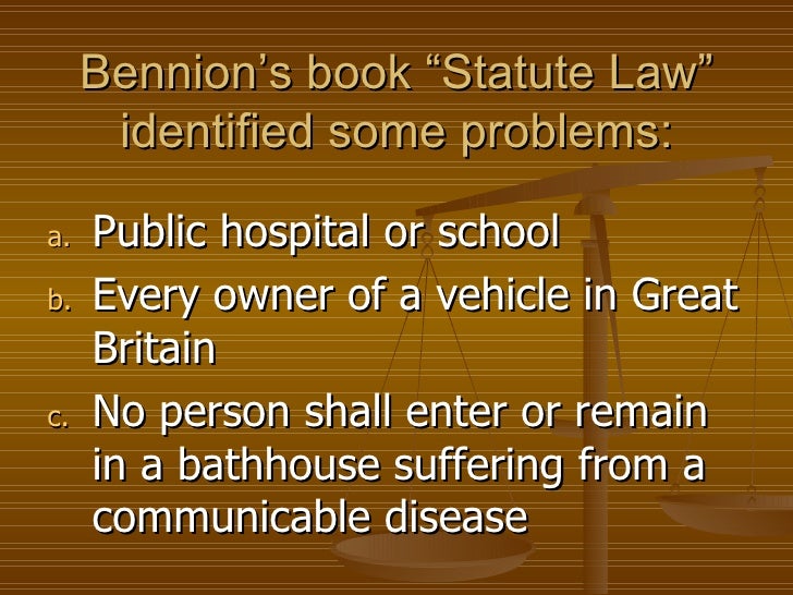 Introduction to Statutory Interpretation