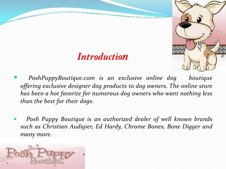 the posh puppy boutique