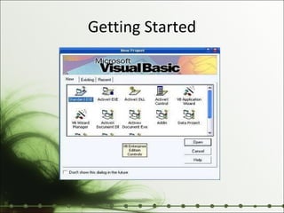 visual basic v6 introduction | PPT