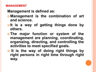 © 1995 Corel Corp.Cont……..There are generally two kind of product in the management science.Physical Product ( Tangible Product), produced by  Manufacturing Organization.Tangible product