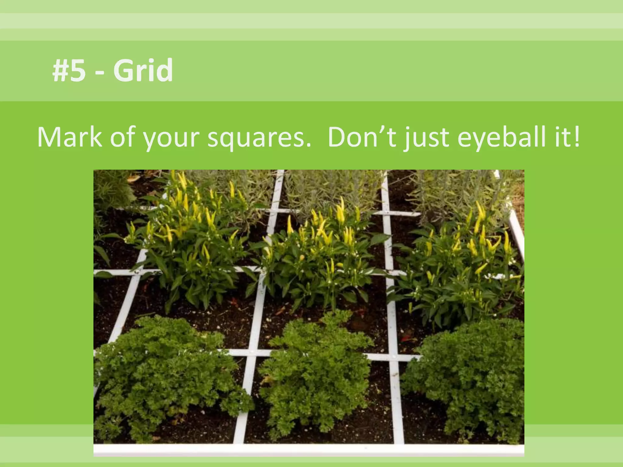 The 10 Basics - #1 LayoutAlways think in squares:  4x4