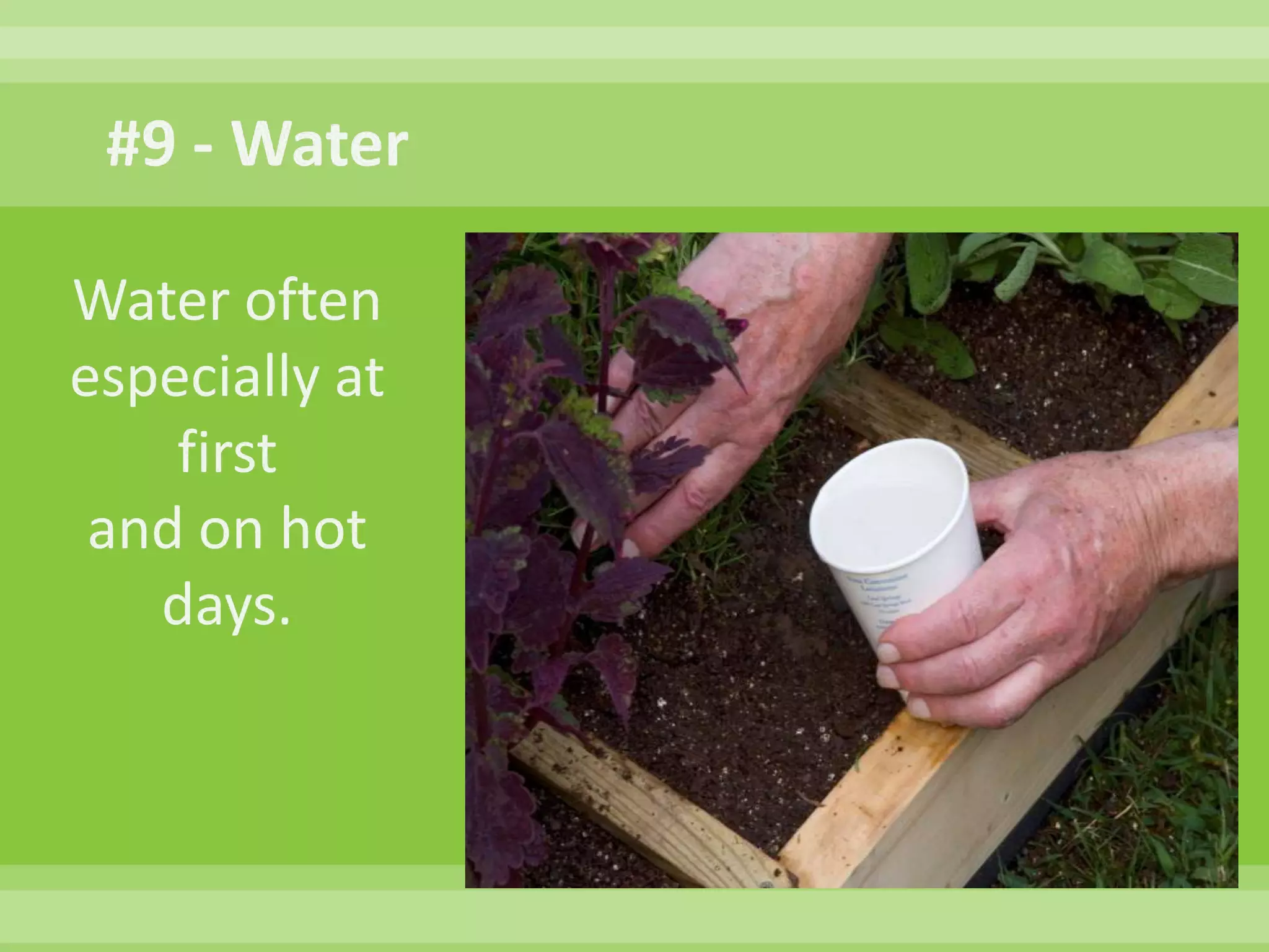 #5 -Grid Mark of your squares.  Don’t just eyeball it!