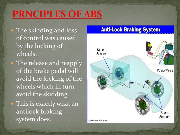 purpose of anti lock braking system purpose of anti lock braking system