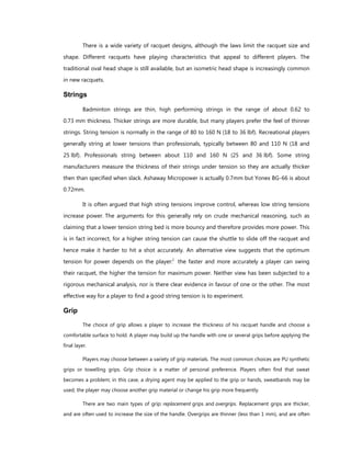 Introduction to Badminton | DOCX