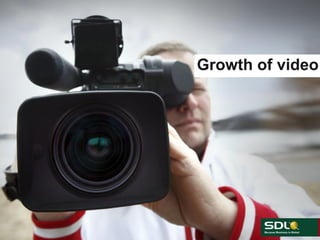Growth of video

 