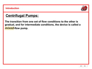 Pumps Introduction Introduction to Pumps | PPS