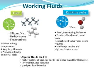 Organic Rankine cycle macro power plant | PPTX