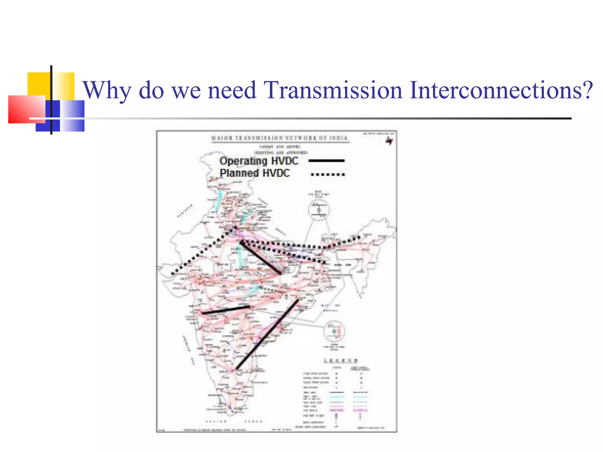 Why do we need Transmission Interconnections?
 