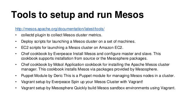 Introduction to Apache Mesos