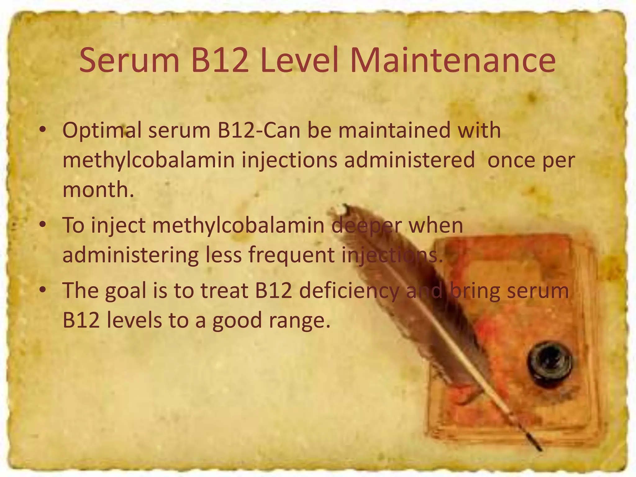 b12 injection maintenance dose Shots at Home: How, Where & How Often to Inject Yourself Correct Dosage of B12: UK