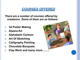 Art and Craft Classes | PPTX