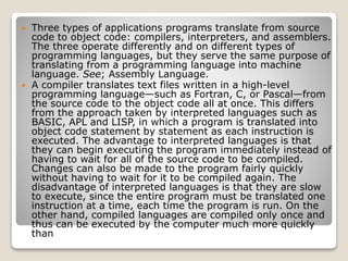 2019 session 5 describe different basic programming... Computer Programming Grade 9 | PPTX