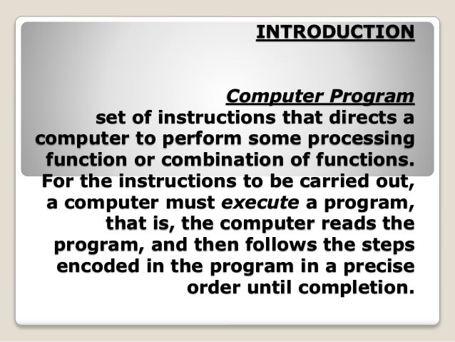 Computer Programming Grade 9