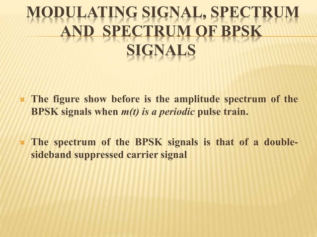 PSK (PHASE SHIFT KEYING ) | PPTX