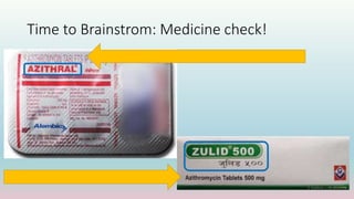 Time to Brainstrom: Medicine check!
 