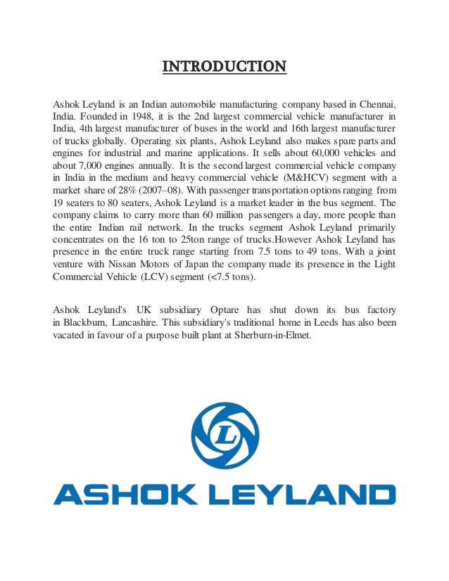 Ashok Leyland