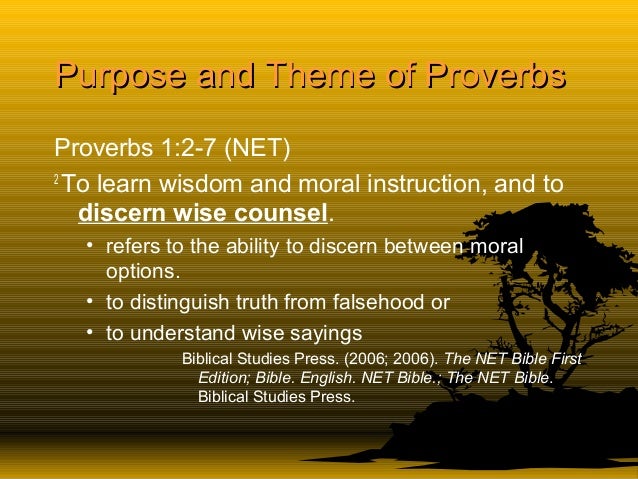 proverbs 1 verse 7 meaning