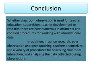 Signification of Observation in ELT-1. | PPTX
