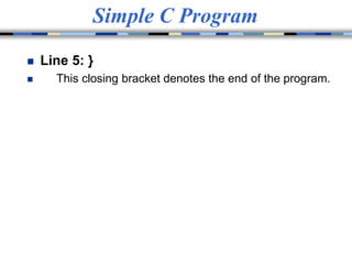 Introduction to C programming | PPTX