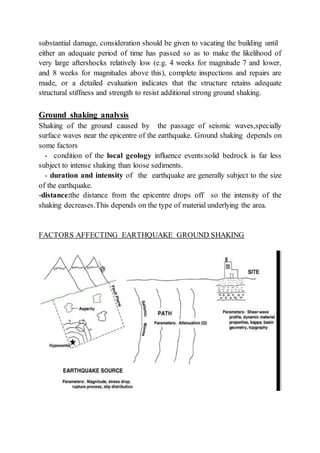 seismic vulnerability and seismic hazard assessment parameters | DOCX