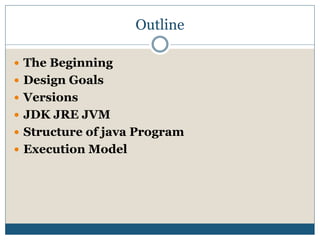 Introduction to Java | PPT
