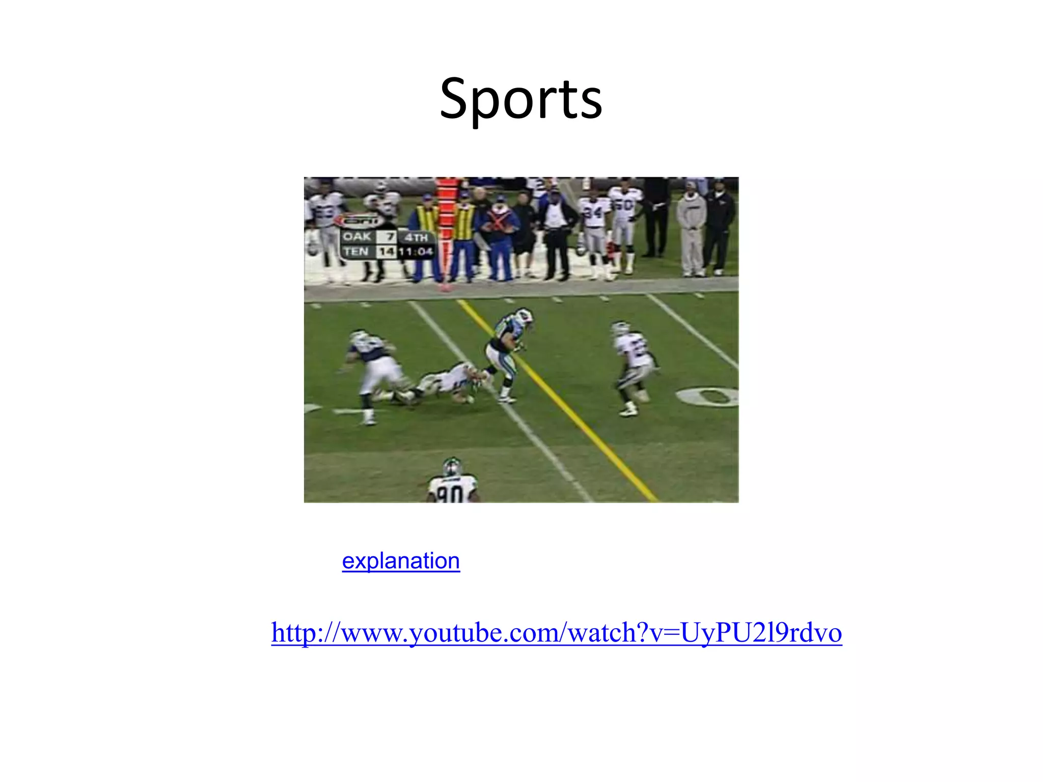 Sports
Sportvision first down line
Nice explanation on www.howstuffworks.com
http://www.youtube.com/watch?v=UyPU2l9rdvo
 