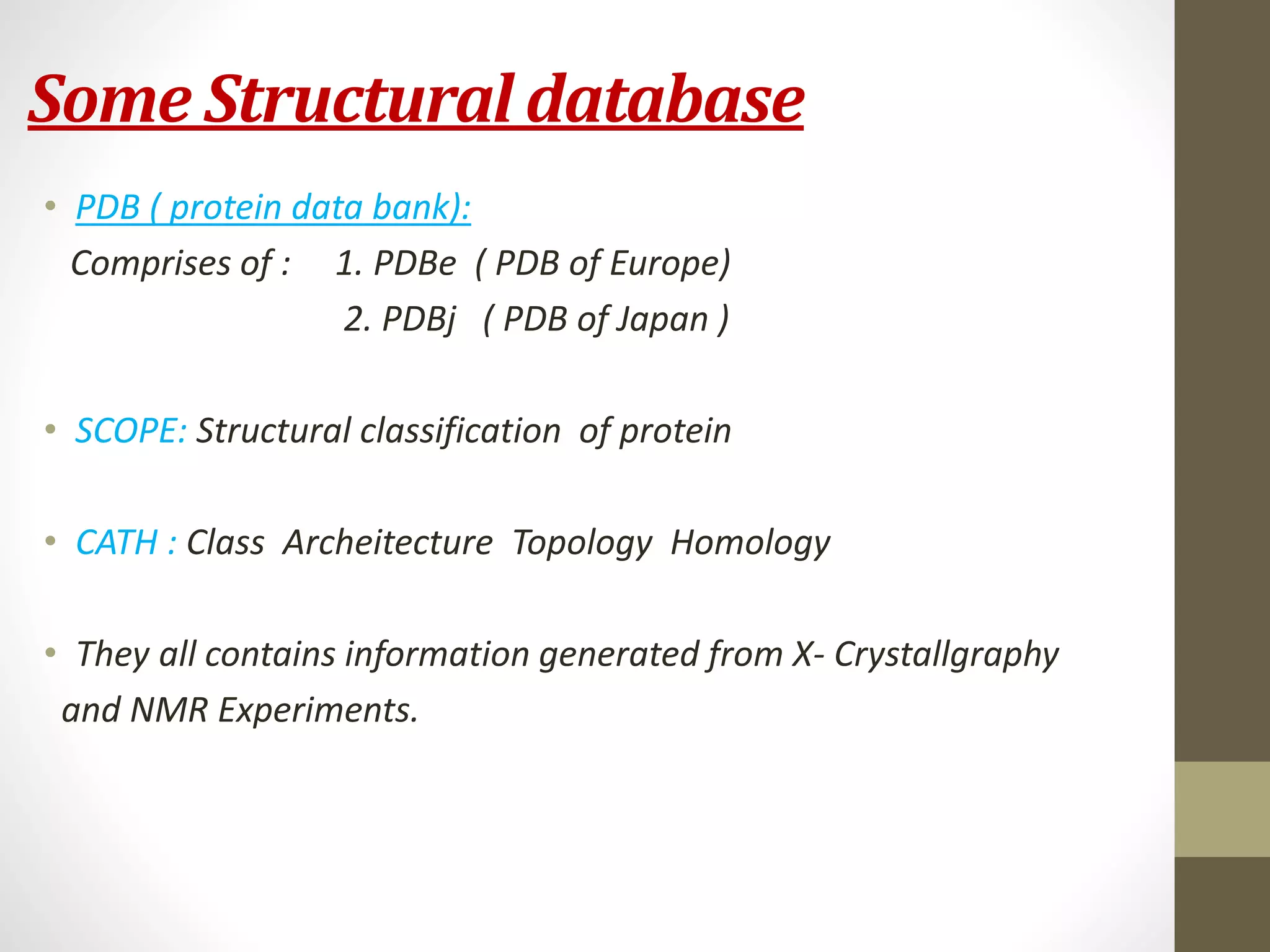Introduction Of Biological Database Pptx Introduction Of Biological Database Pptx