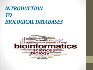 Introduction Of Biological Database Pptx Introduction Of Biological Database Pptx