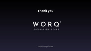 Community Partner
Thank you
 