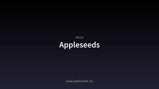 Appleseeds
About
www.appleseeds.my
 