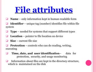 Introduction to File System | PPTX