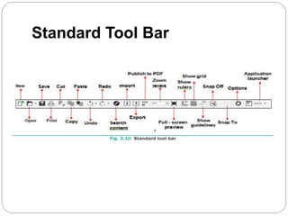 Standard Tool Bar
 