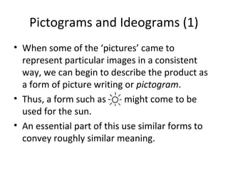Pictrogram Consistent Introduction to linguistic (3) | PPT