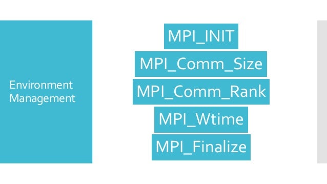 introduction to parallel computing with python mpi comm size