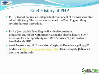 Introduction to php | PPT