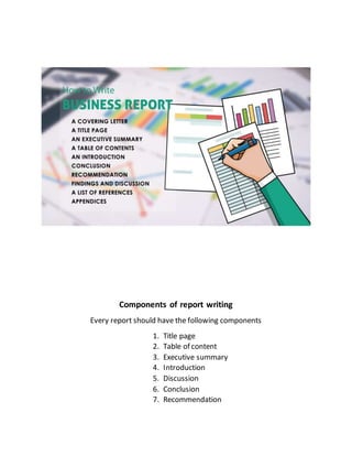 report writing and email writing | DOCX