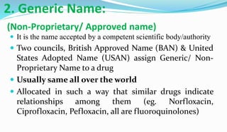 Introduction to Pharmacology, Source, Nomenclature& use of Herbal Drugs ...