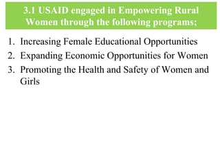 Practice and Challenges of Empowering Rural Women in Ethiopia | PPTX