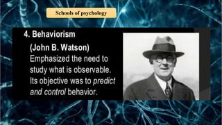 Schools of psychology
 