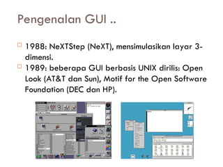 Pengenalan interaksi manusia dan komputer | PPT