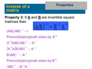 Invertrible Square Matrix Example Introduction.ppt