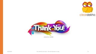 9/4/2023 For Internal use only – Do not disclose or copy 21
 