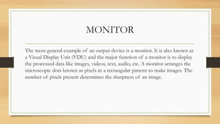 Visual Display Output Software INTRODUCTION on hardware and software.pptx