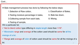 Introduction.pptx for yarn spinning methods | PPTX