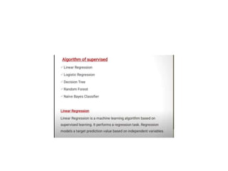 Introduction.pptx about the mechine Learning