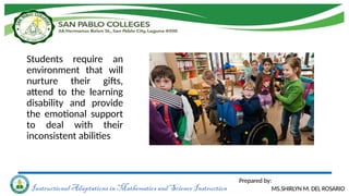 Introduction to Instructional Adaptation in Math and Science in ...