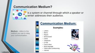 introduction to media and information Literacy | PPTX