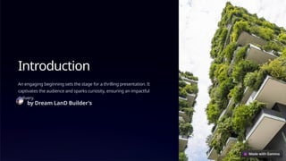 Building Intro Introduction of sustainable building.pptx